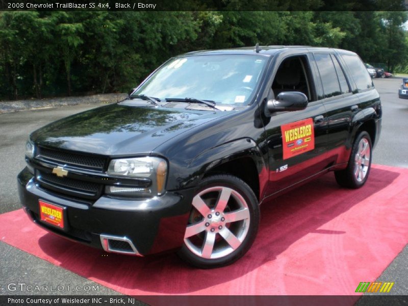 Black / Ebony 2008 Chevrolet TrailBlazer SS 4x4