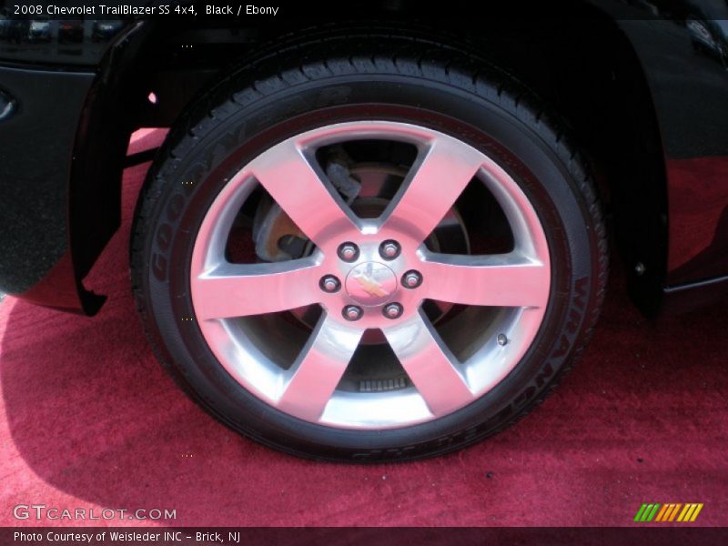 Black / Ebony 2008 Chevrolet TrailBlazer SS 4x4