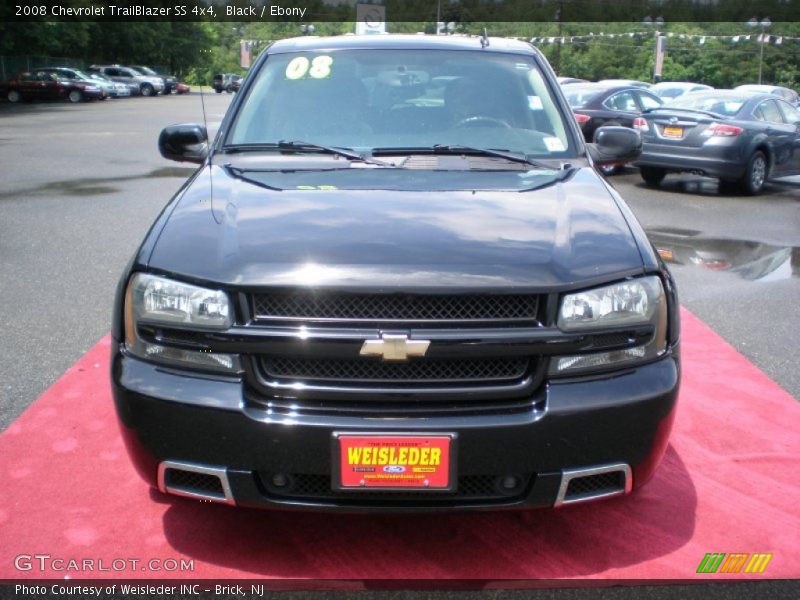 Black / Ebony 2008 Chevrolet TrailBlazer SS 4x4
