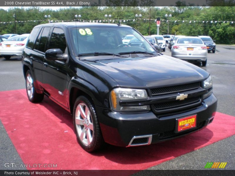Black / Ebony 2008 Chevrolet TrailBlazer SS 4x4