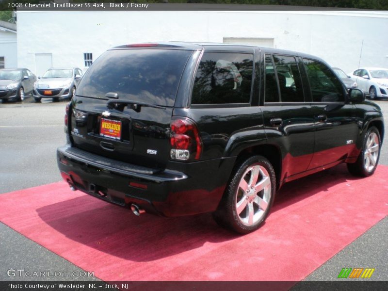 Black / Ebony 2008 Chevrolet TrailBlazer SS 4x4