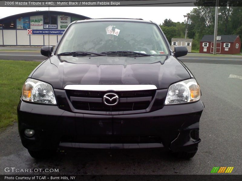 Mystic Black / Medium Pebble Beige 2006 Mazda Tribute s 4WD