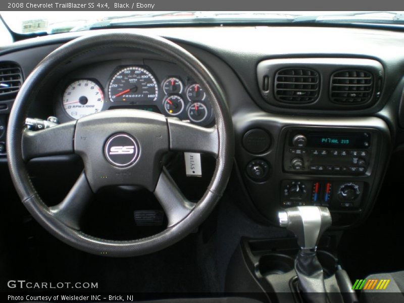 Black / Ebony 2008 Chevrolet TrailBlazer SS 4x4