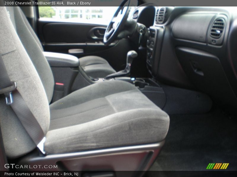 Black / Ebony 2008 Chevrolet TrailBlazer SS 4x4