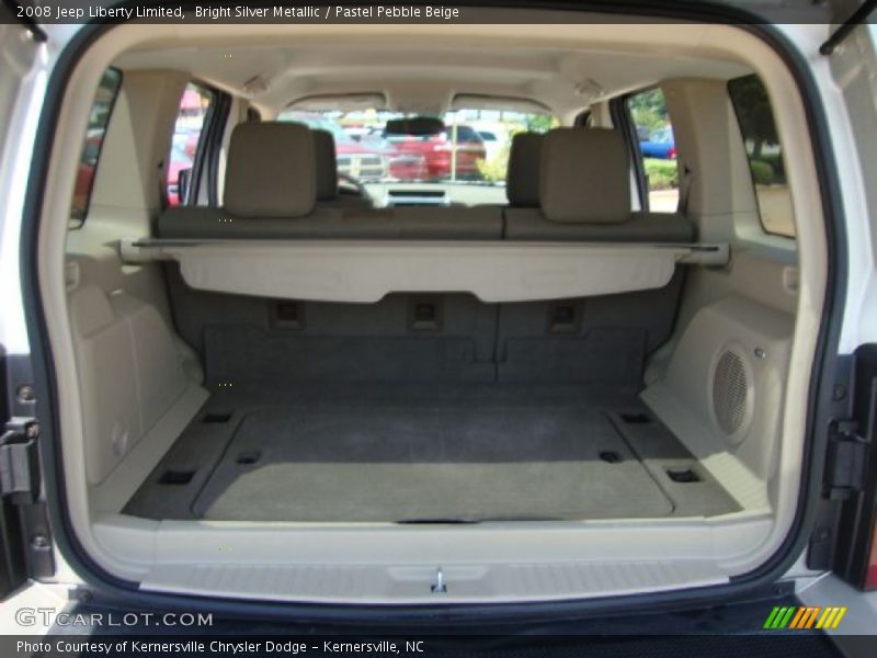 Bright Silver Metallic / Pastel Pebble Beige 2008 Jeep Liberty Limited