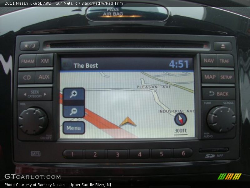 Navigation of 2011 Juke SL AWD