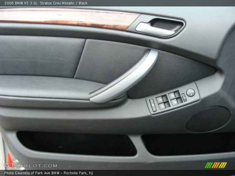 Stratus Grey Metallic / Black 2006 BMW X5 3.0i
