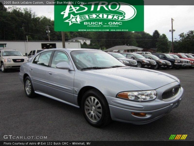 Glacier Blue Metallic / Gray 2005 Buick LeSabre Custom