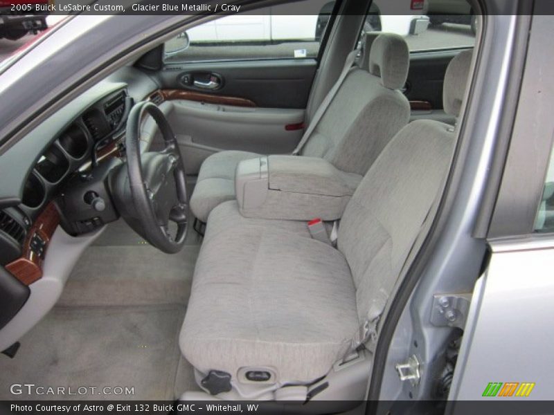 Glacier Blue Metallic / Gray 2005 Buick LeSabre Custom