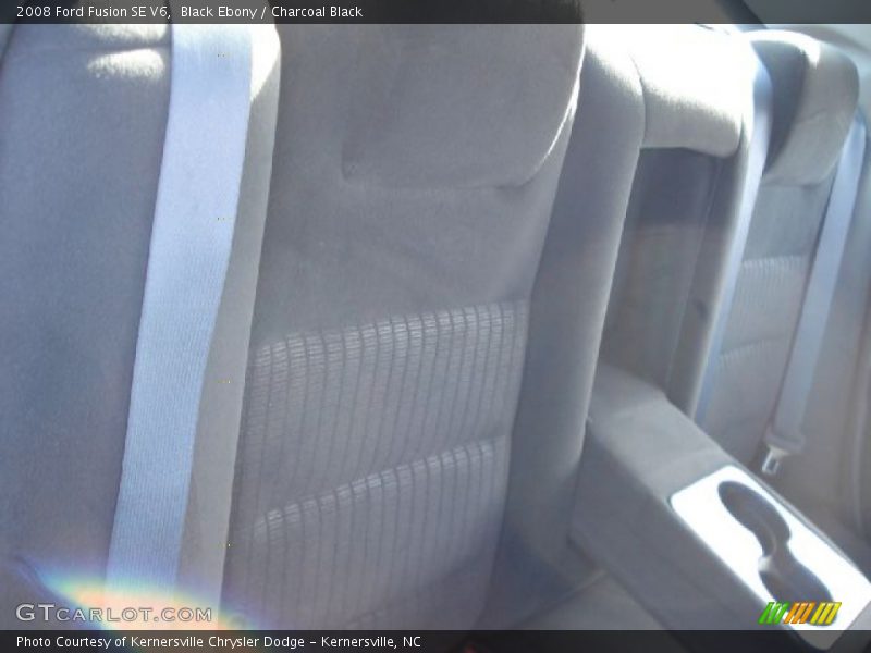 Black Ebony / Charcoal Black 2008 Ford Fusion SE V6