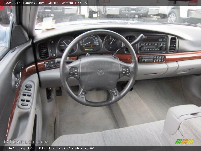 Glacier Blue Metallic / Gray 2005 Buick LeSabre Custom