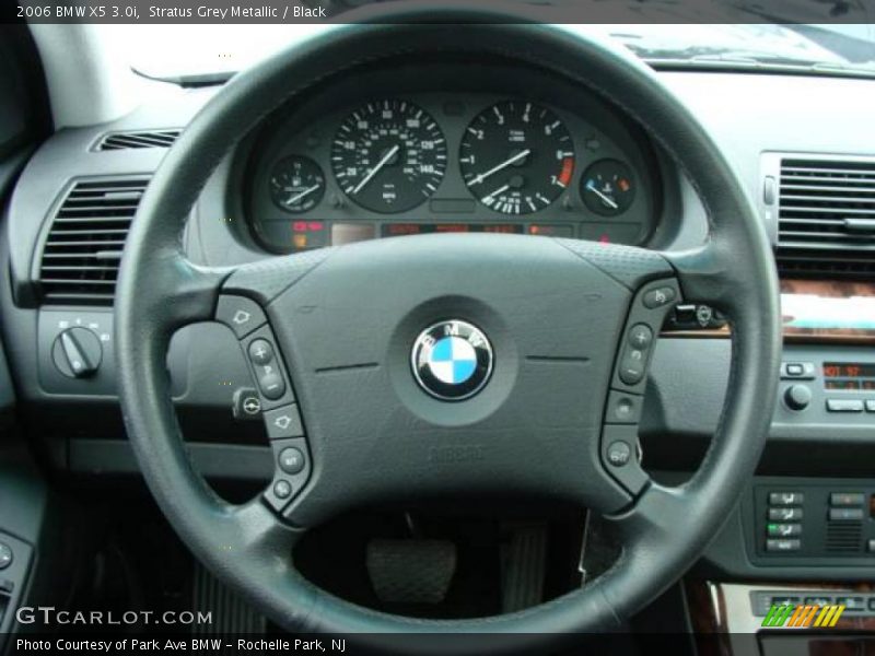 Stratus Grey Metallic / Black 2006 BMW X5 3.0i