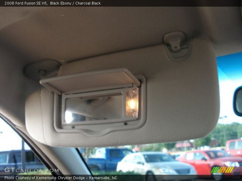 Black Ebony / Charcoal Black 2008 Ford Fusion SE V6