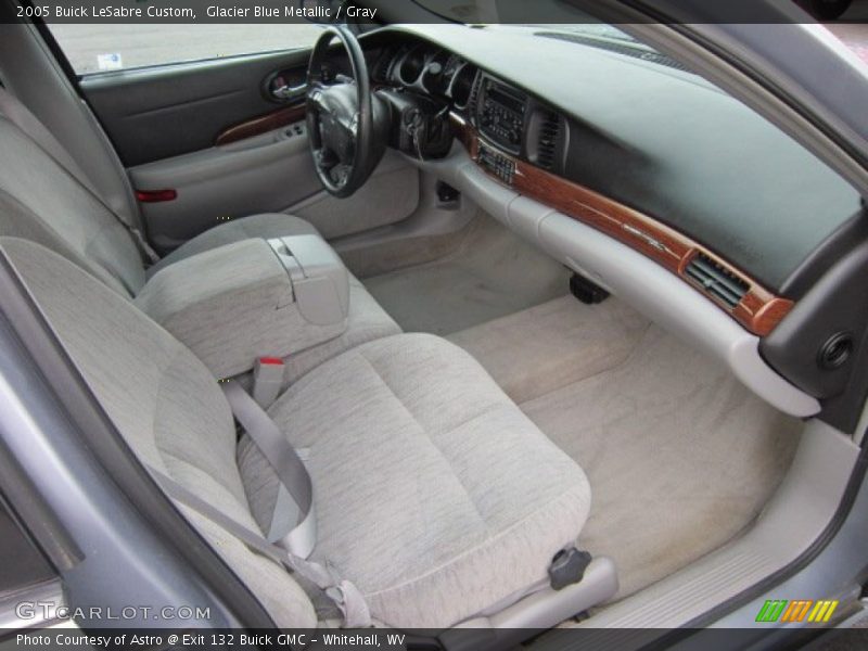 Glacier Blue Metallic / Gray 2005 Buick LeSabre Custom