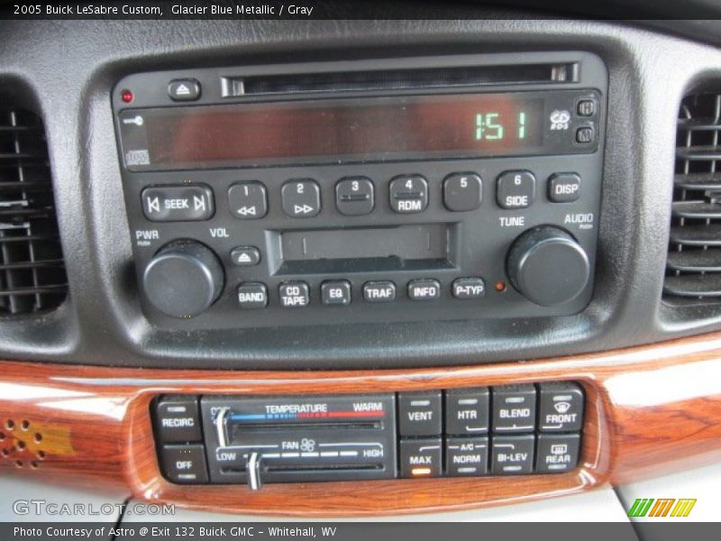 Glacier Blue Metallic / Gray 2005 Buick LeSabre Custom
