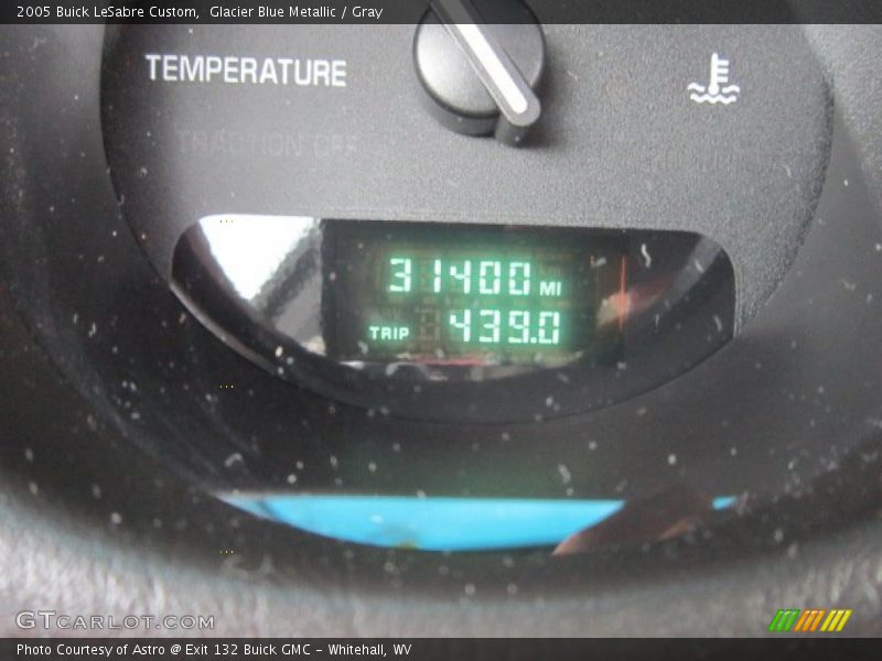 Glacier Blue Metallic / Gray 2005 Buick LeSabre Custom