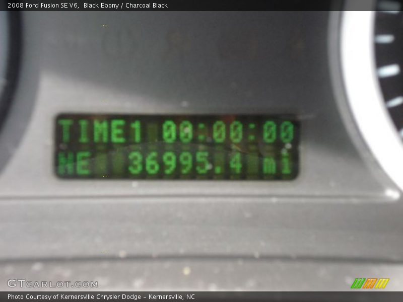 Black Ebony / Charcoal Black 2008 Ford Fusion SE V6