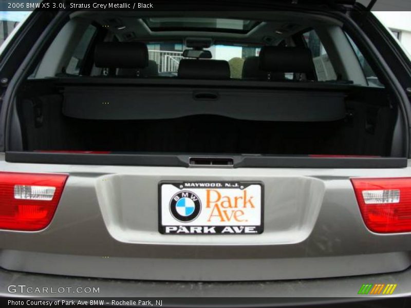 Stratus Grey Metallic / Black 2006 BMW X5 3.0i