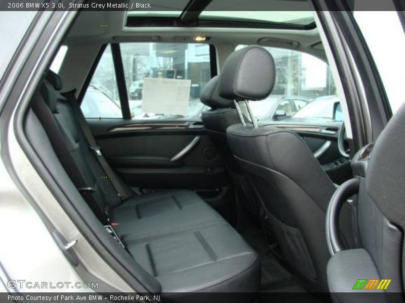 Stratus Grey Metallic / Black 2006 BMW X5 3.0i