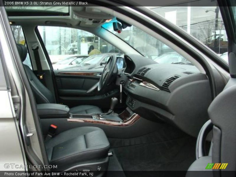 Stratus Grey Metallic / Black 2006 BMW X5 3.0i