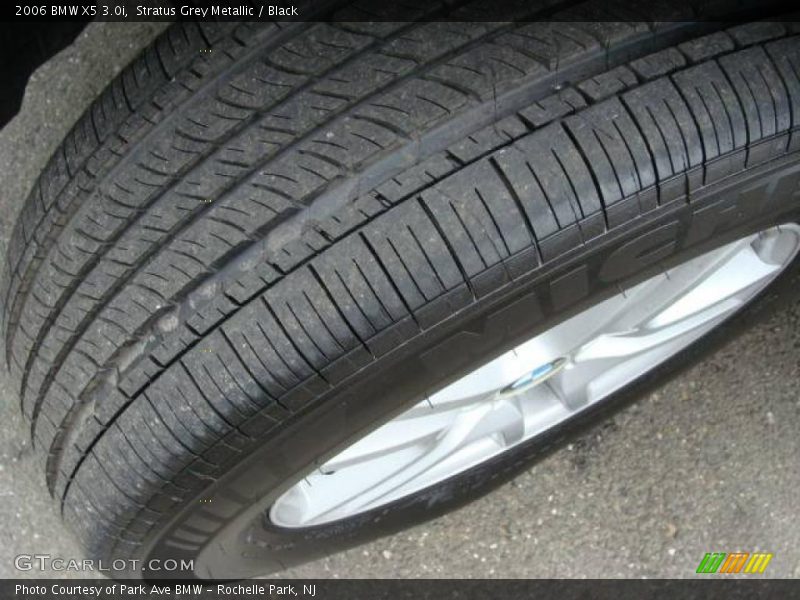 Stratus Grey Metallic / Black 2006 BMW X5 3.0i