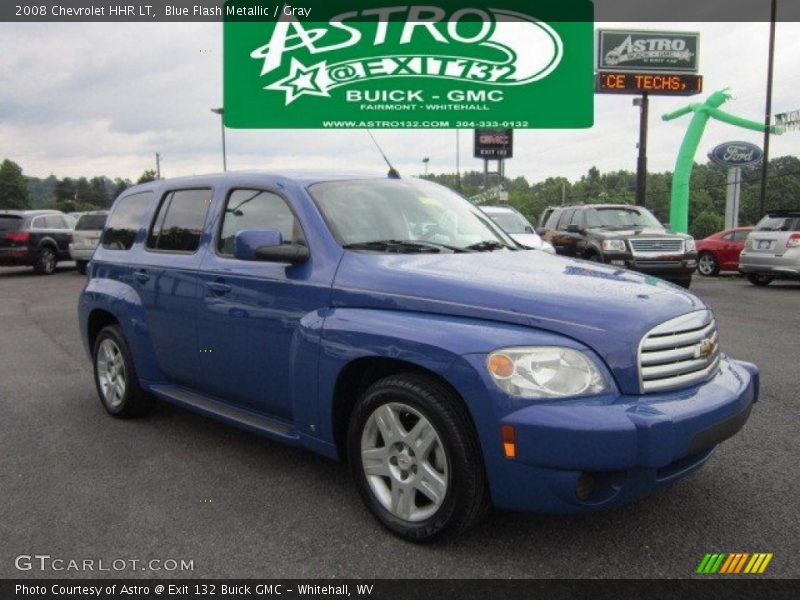 Blue Flash Metallic / Gray 2008 Chevrolet HHR LT
