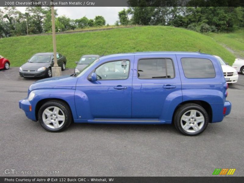 Blue Flash Metallic / Gray 2008 Chevrolet HHR LT
