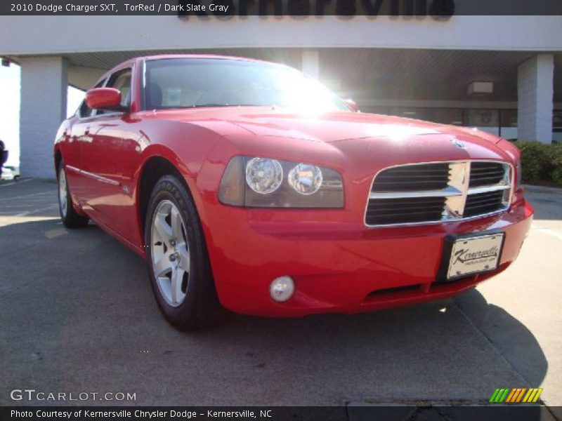TorRed / Dark Slate Gray 2010 Dodge Charger SXT