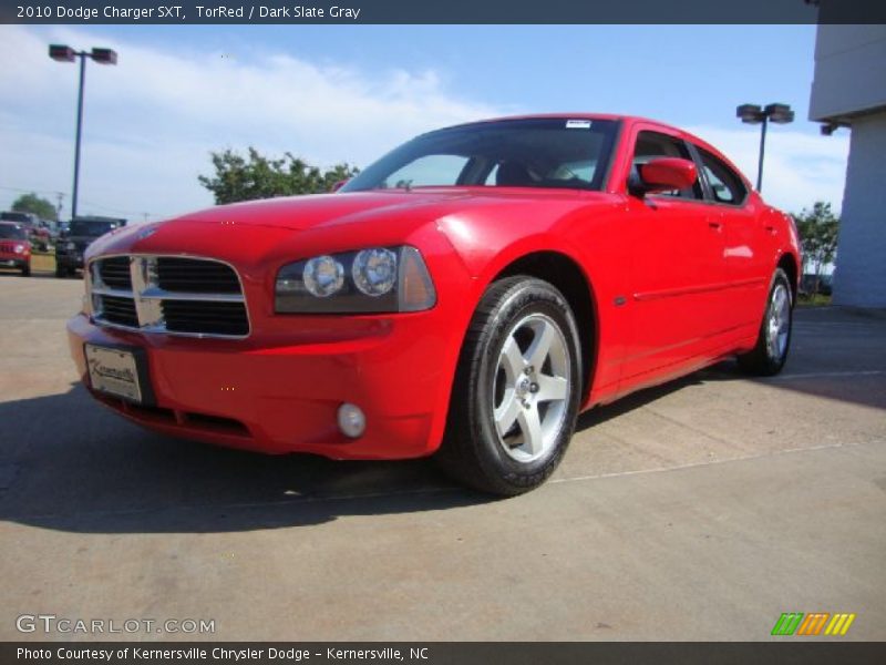 TorRed / Dark Slate Gray 2010 Dodge Charger SXT