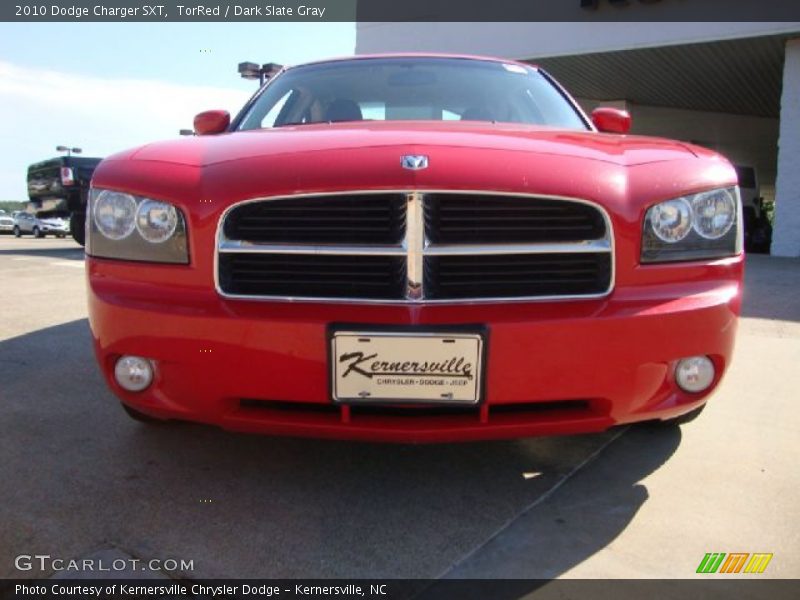 TorRed / Dark Slate Gray 2010 Dodge Charger SXT