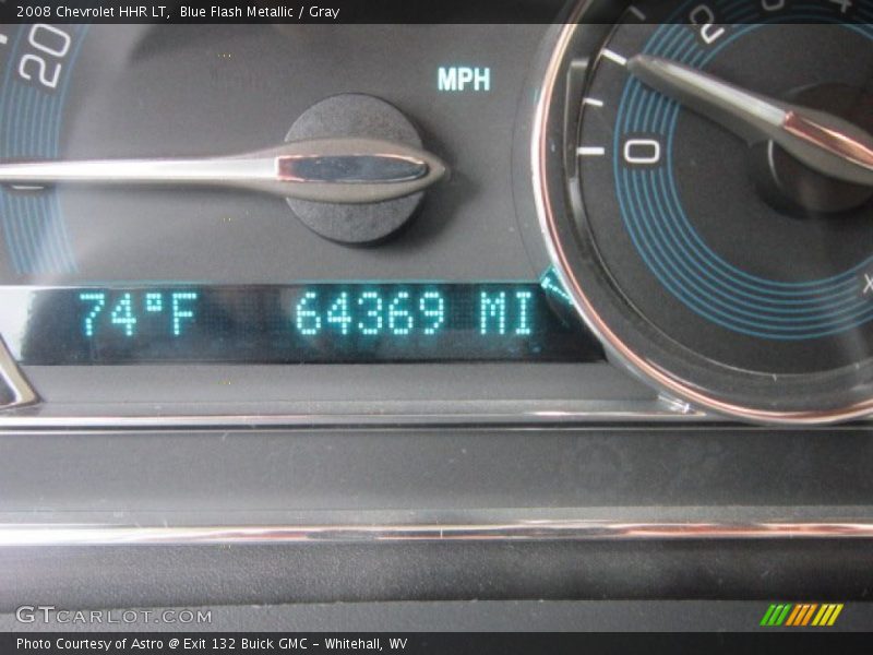 Blue Flash Metallic / Gray 2008 Chevrolet HHR LT