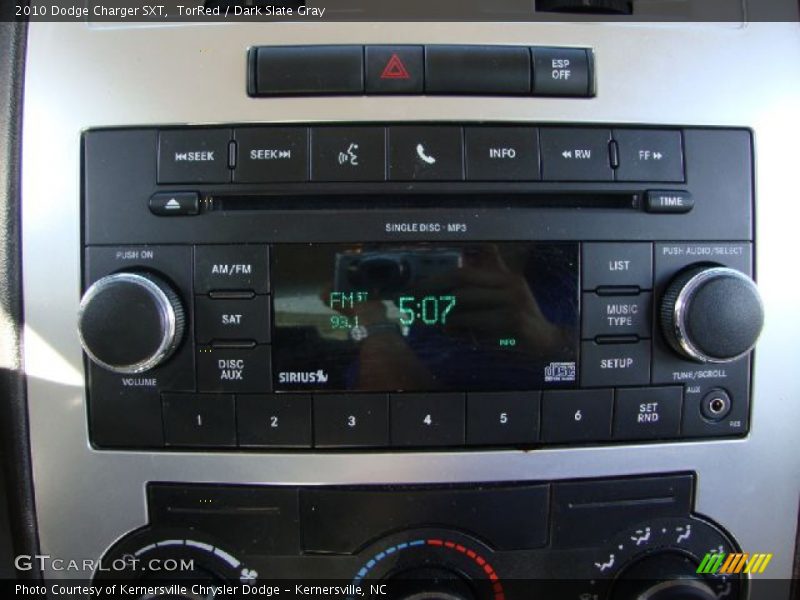 TorRed / Dark Slate Gray 2010 Dodge Charger SXT