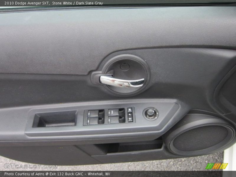 Stone White / Dark Slate Gray 2010 Dodge Avenger SXT