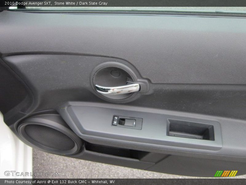 Stone White / Dark Slate Gray 2010 Dodge Avenger SXT