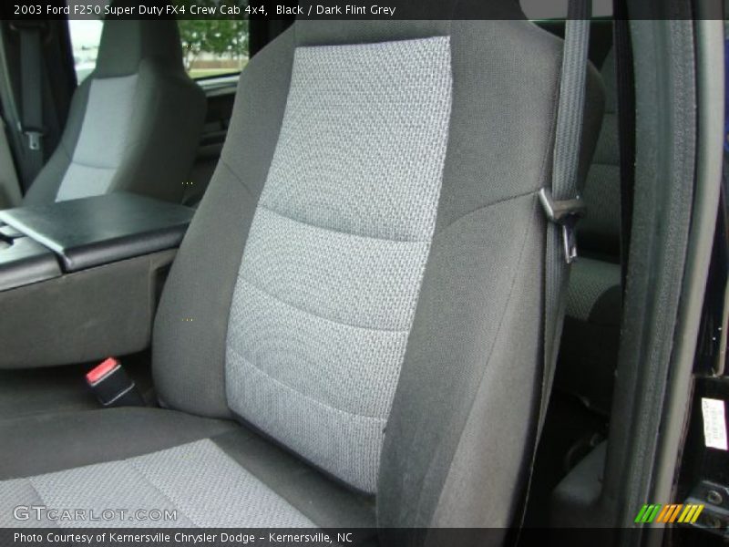 Black / Dark Flint Grey 2003 Ford F250 Super Duty FX4 Crew Cab 4x4