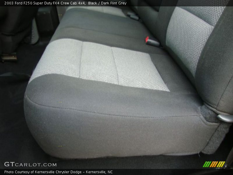Black / Dark Flint Grey 2003 Ford F250 Super Duty FX4 Crew Cab 4x4