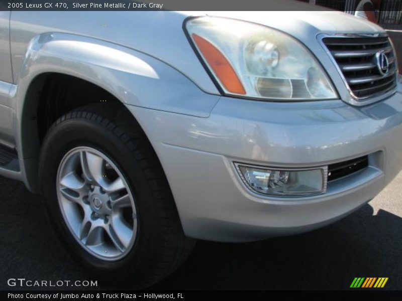 Silver Pine Metallic / Dark Gray 2005 Lexus GX 470