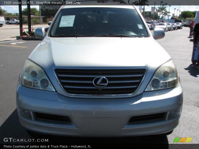Silver Pine Metallic / Dark Gray 2005 Lexus GX 470