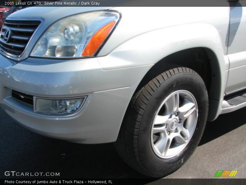 Silver Pine Metallic / Dark Gray 2005 Lexus GX 470