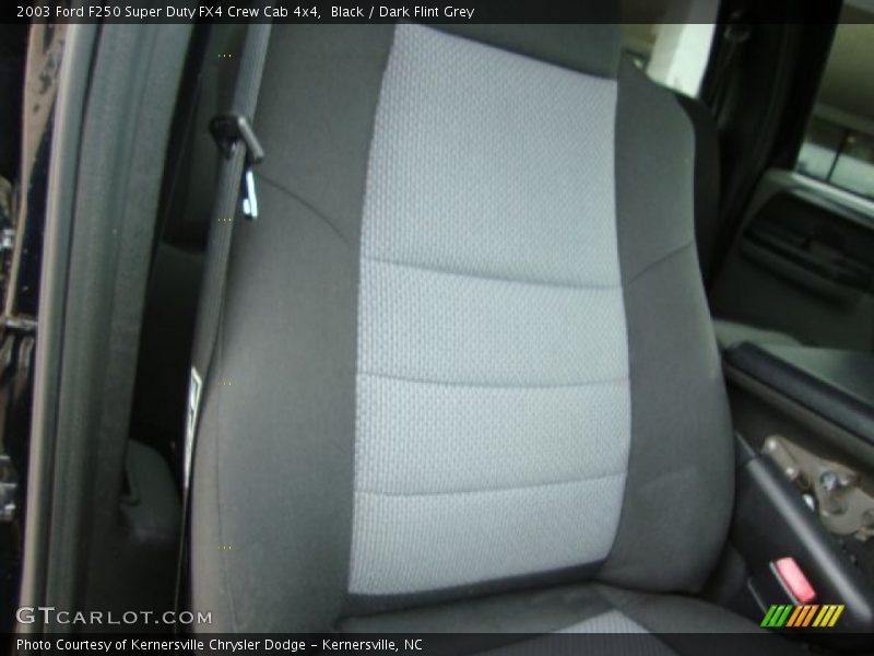 Black / Dark Flint Grey 2003 Ford F250 Super Duty FX4 Crew Cab 4x4