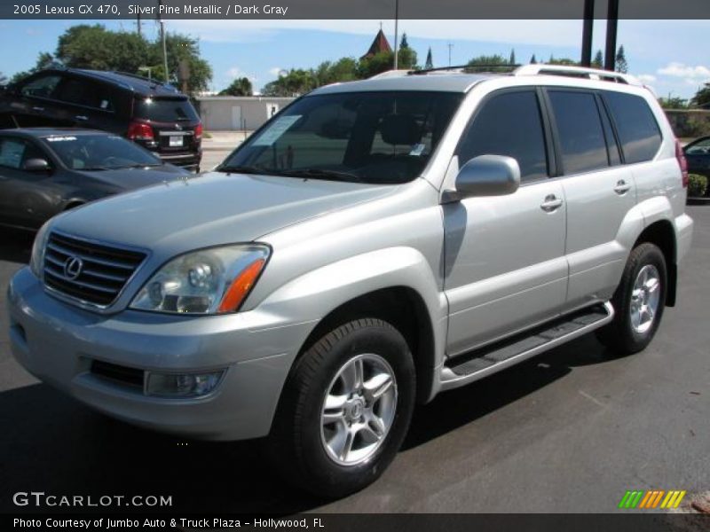 Silver Pine Metallic / Dark Gray 2005 Lexus GX 470