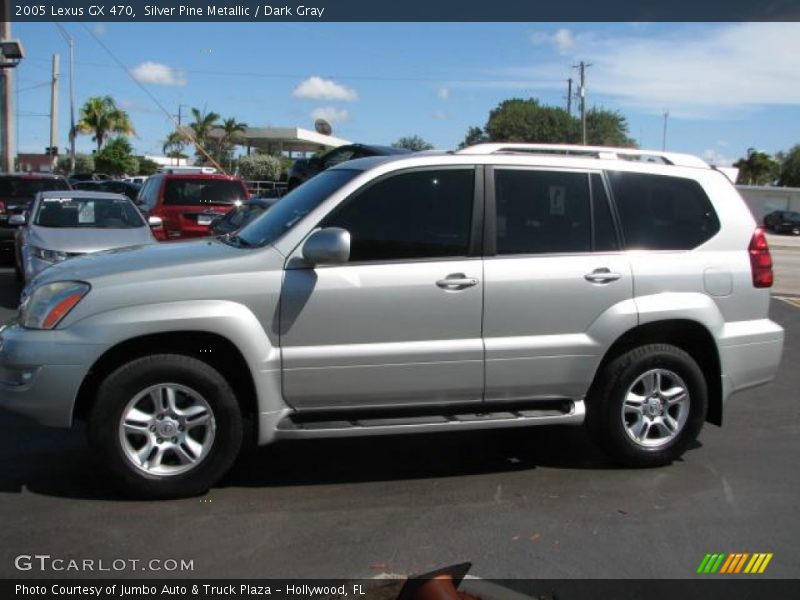 Silver Pine Metallic / Dark Gray 2005 Lexus GX 470