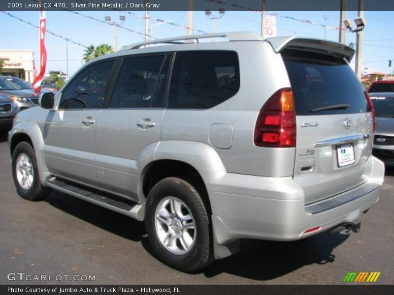 Silver Pine Metallic / Dark Gray 2005 Lexus GX 470