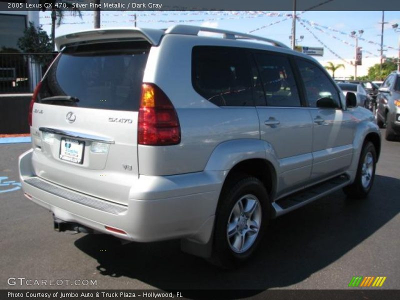 Silver Pine Metallic / Dark Gray 2005 Lexus GX 470