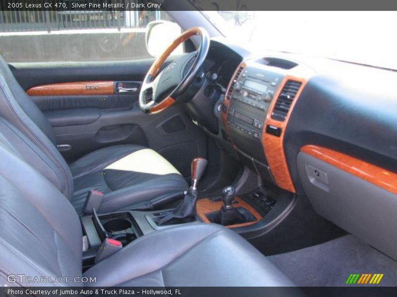 Silver Pine Metallic / Dark Gray 2005 Lexus GX 470
