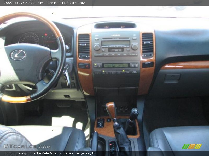 Silver Pine Metallic / Dark Gray 2005 Lexus GX 470