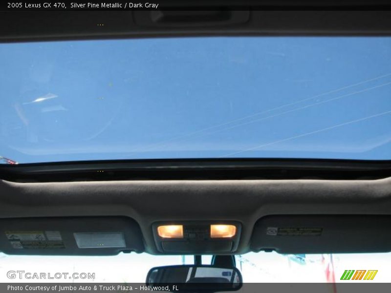 Silver Pine Metallic / Dark Gray 2005 Lexus GX 470