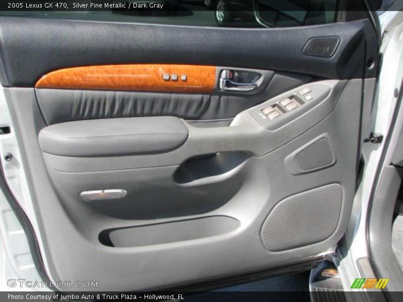 Silver Pine Metallic / Dark Gray 2005 Lexus GX 470