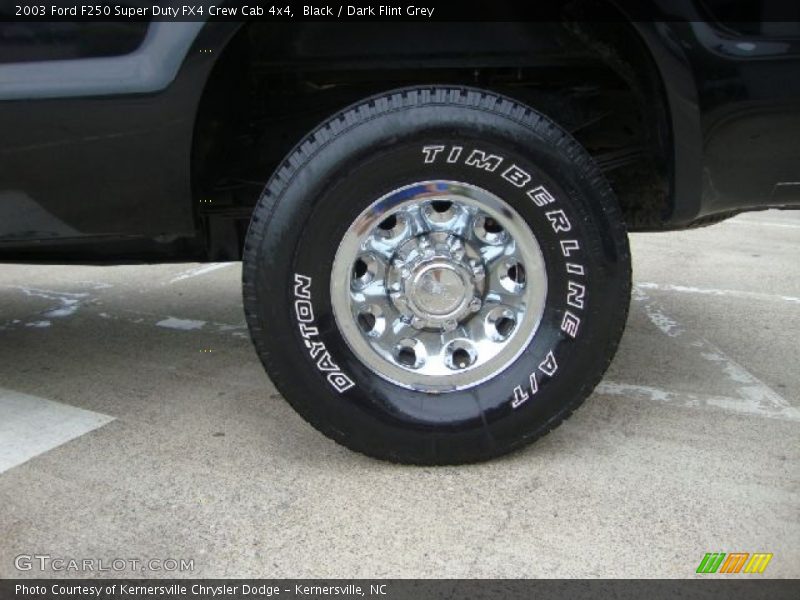Custom Wheels of 2003 F250 Super Duty FX4 Crew Cab 4x4