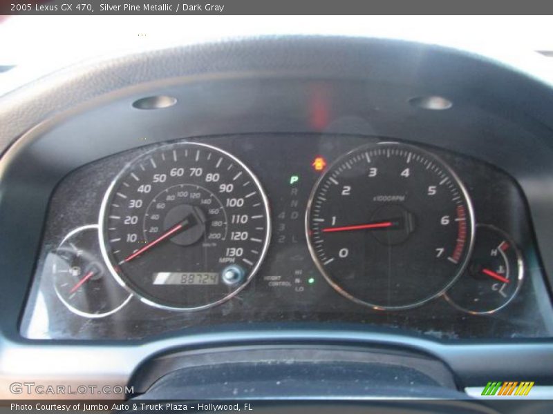 Silver Pine Metallic / Dark Gray 2005 Lexus GX 470